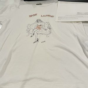 Saint Laurent T-shirt XS in women’s